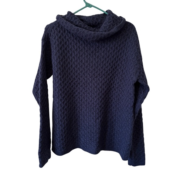 Sonoma Sweaters - 3/$20 Sonoma Navy Blue Long Sleeve Cowl Neck Sweater